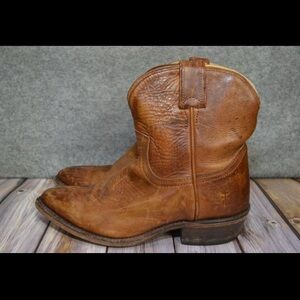 Frye Billy Boot in Cognac